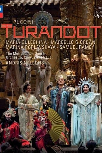 Movie poster for Puccini: Turandot