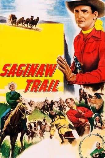 Movie poster for Saginaw Trail