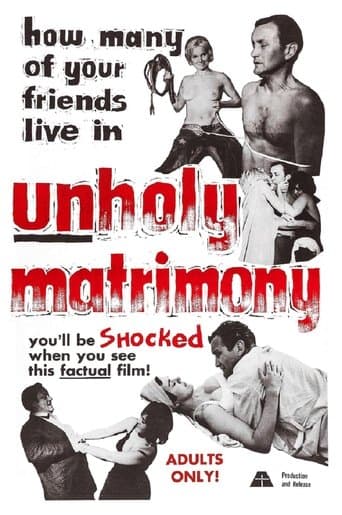 Movie poster for Unholy Matrimony