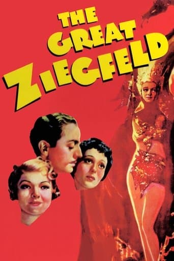 Movie poster for The Great Ziegfeld
