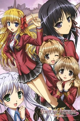 Movie poster for Fortune Arterial: Red Promise