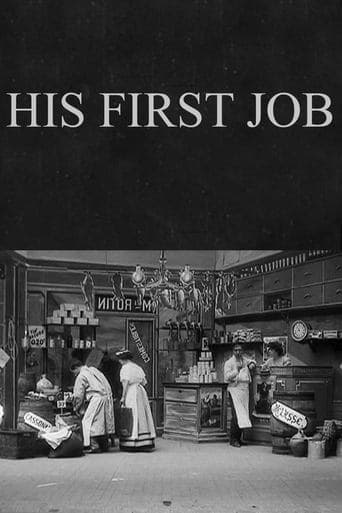 Movie poster for His First Job