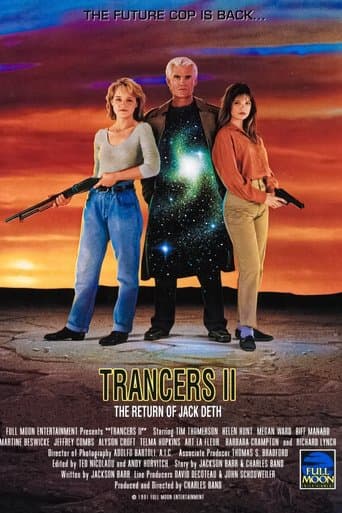 Movie poster for Trancers II: The Return of Jack Deth