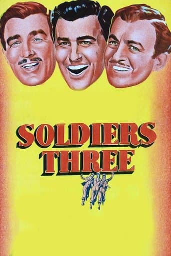 Movie poster for Soldiers Three