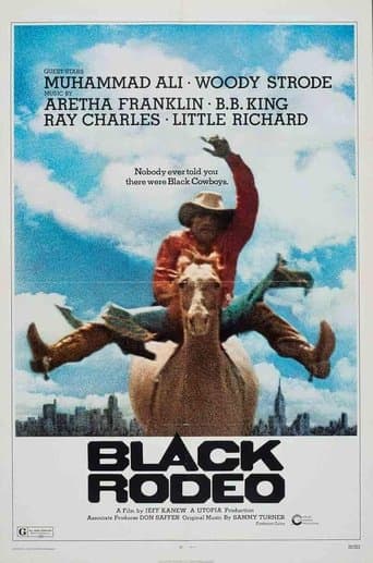 Movie poster for Black Rodeo