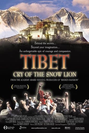 Movie poster for Tibet: Cry of the Snow Lion