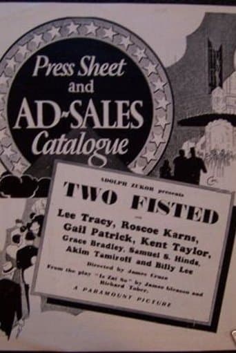 Movie poster for Two-Fisted