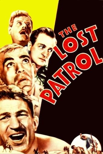 Movie poster for The Lost Patrol