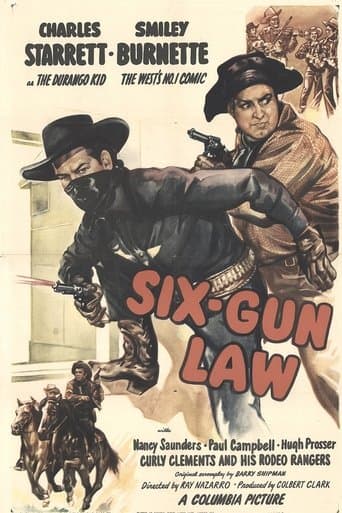Movie poster for Six-Gun Law