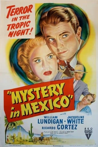 Movie poster for Mystery in Mexico