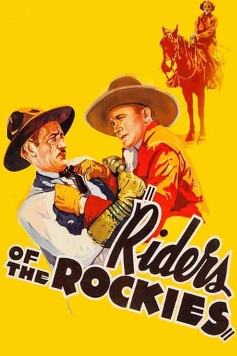 Movie poster for Riders of the Rockies