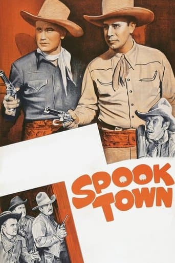 Movie poster for Spook Town
