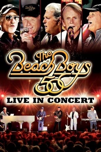 Movie poster for The Beach Boys - Live in Concert 50th Anniversary