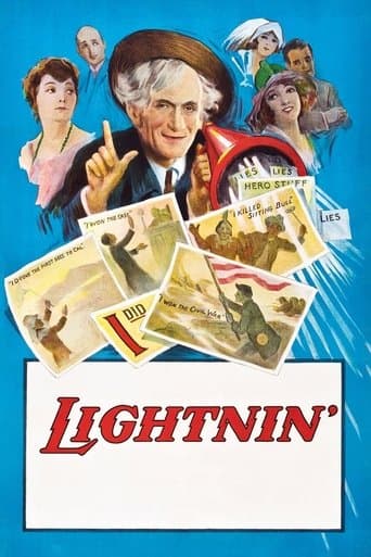 Movie poster for Lightnin'
