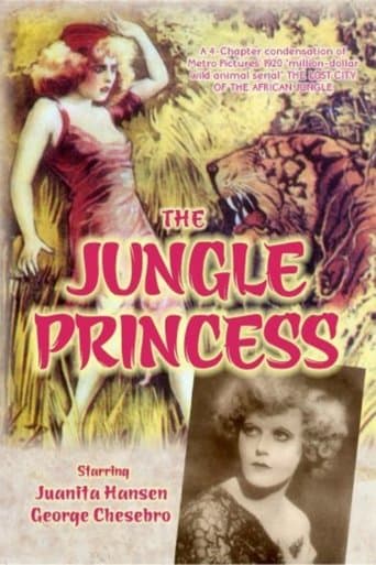Movie poster for The Jungle Princess