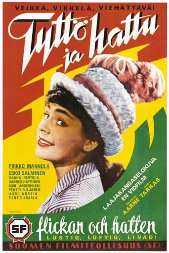 Movie poster for Tyttö ja hattu