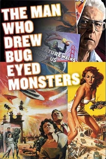 Movie poster for The Man Who Drew Bug-Eyed Monsters
