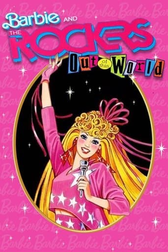 Movie poster for Barbie and the Rockers: Out of This World