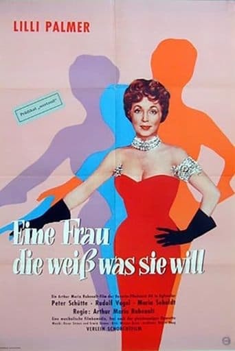 Movie poster for Eine Frau, die weiß was sie will