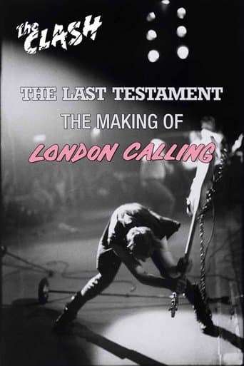 Movie poster for The Clash: The Last Testament - The Making of London Calling