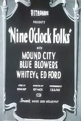 Movie poster for Nine O'clock Folks