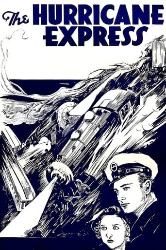 Movie poster for The Hurricane Express