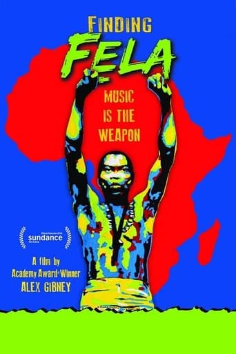 Movie poster for Finding Fela