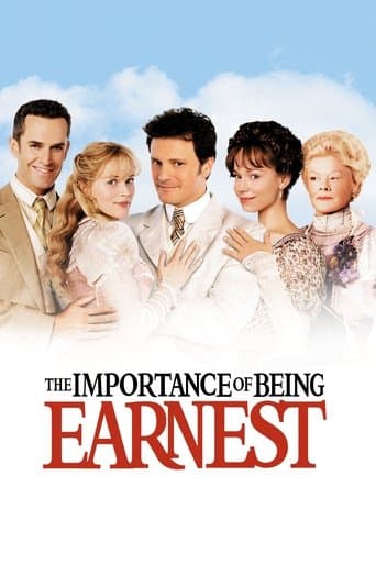 Movie poster for The Importance of Being Earnest