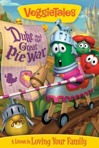Movie poster for VeggieTales: Duke and the Great Pie War