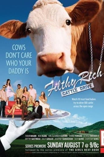 Movie poster for Filthy Rich: Cattle Drive