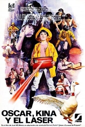 Movie poster for Óscar, Kina y el láser