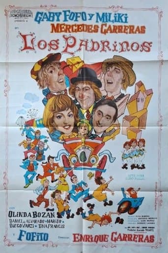 Movie poster for Los padrinos