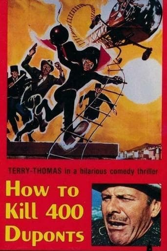 Movie poster for How to Kill 400 Duponts