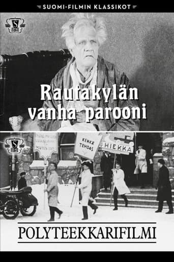 Movie poster for Rautakylän vanha parooni