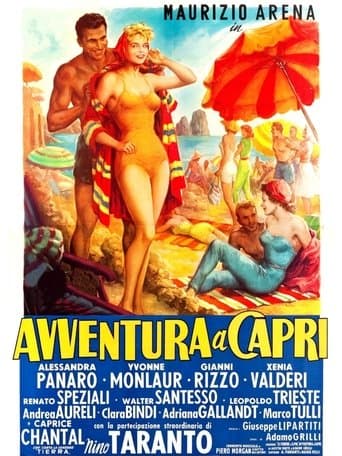 Movie poster for Adventure in Capri