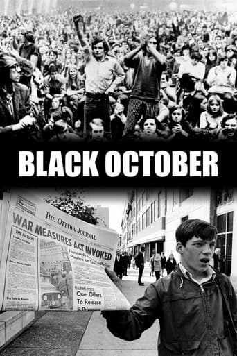 Movie poster for Black October