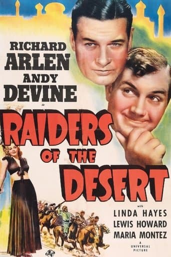Movie poster for Raiders of the Desert