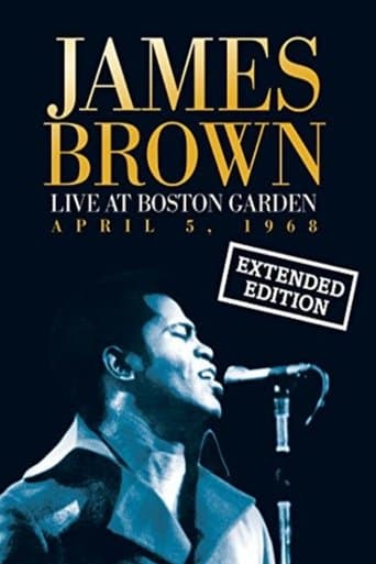 Movie poster for James Brown Live At The Boston Garden - April 5, 1968