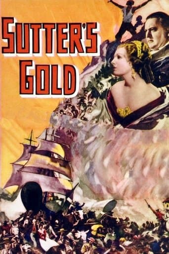 Movie poster for Sutter's Gold