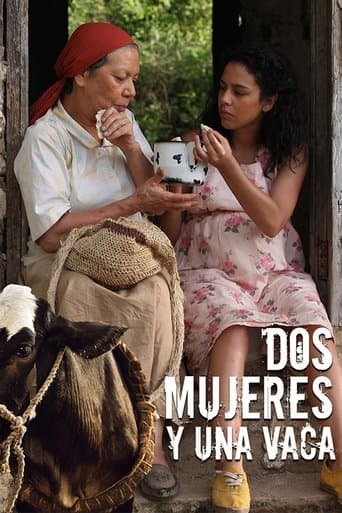 Movie poster for Dos mujeres y una vaca