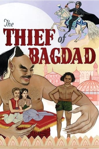 Movie poster for The Thief of Bagdad