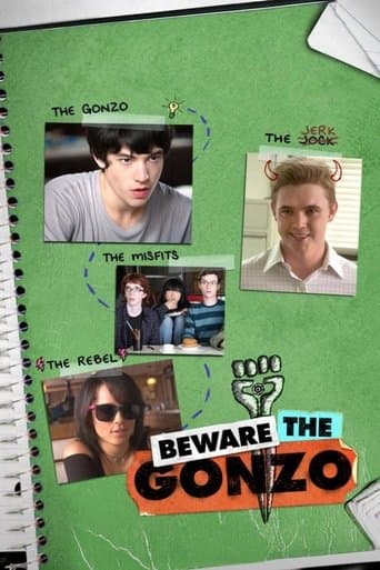 Movie poster for Beware the Gonzo