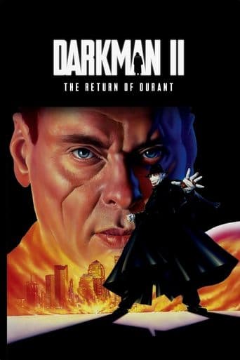 Movie poster for Darkman II: The Return of Durant
