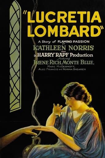 Movie poster for Lucretia Lombard
