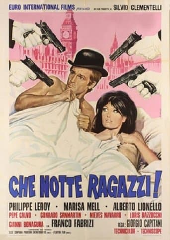 Movie poster for Che notte, ragazzi!