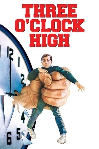 Movie poster for Three O'Clock High