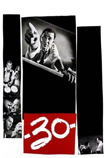 Movie poster for -30-