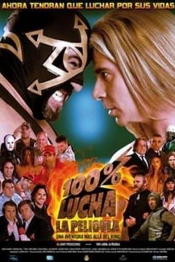 Movie poster for 100% Lucha, la película