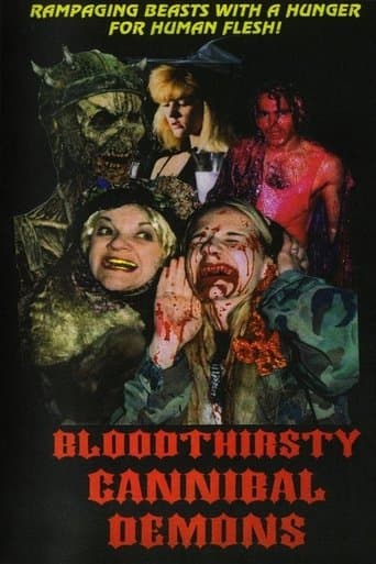 Movie poster for Bloodthirsty Cannibal Demons