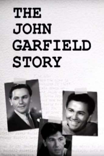 Movie poster for The John Garfield Story